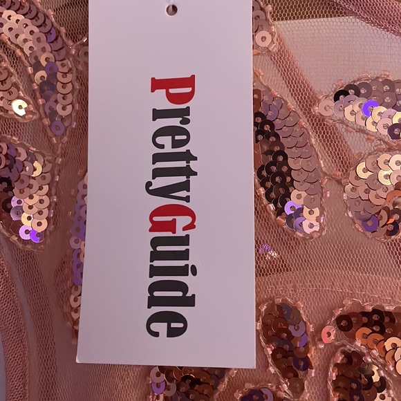 NWT BEAUTIFUL BLUSH GOWN - Picture 6 of 7